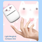 C9 MINI Portable Thermal Printer Wireless Label Memo Machine 200dpi Bluetooth Inkless Pocket Printer Phone Notes Printing Paper
