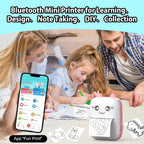 C9 MINI Portable Thermal Printer Wireless Label Memo Machine 200dpi Bluetooth Inkless Pocket Printer Phone Notes Printing Paper
