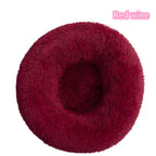 Super Soft Pet Cat Bed Plush Full Size Washable Calm Bed Donut Bed Comfortable Sleeping Artifact Suitable For All Kinds Of Cats